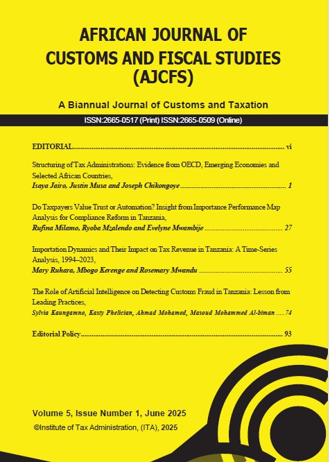 					View Vol. 5 No. 1 (2025): AJCFS
				